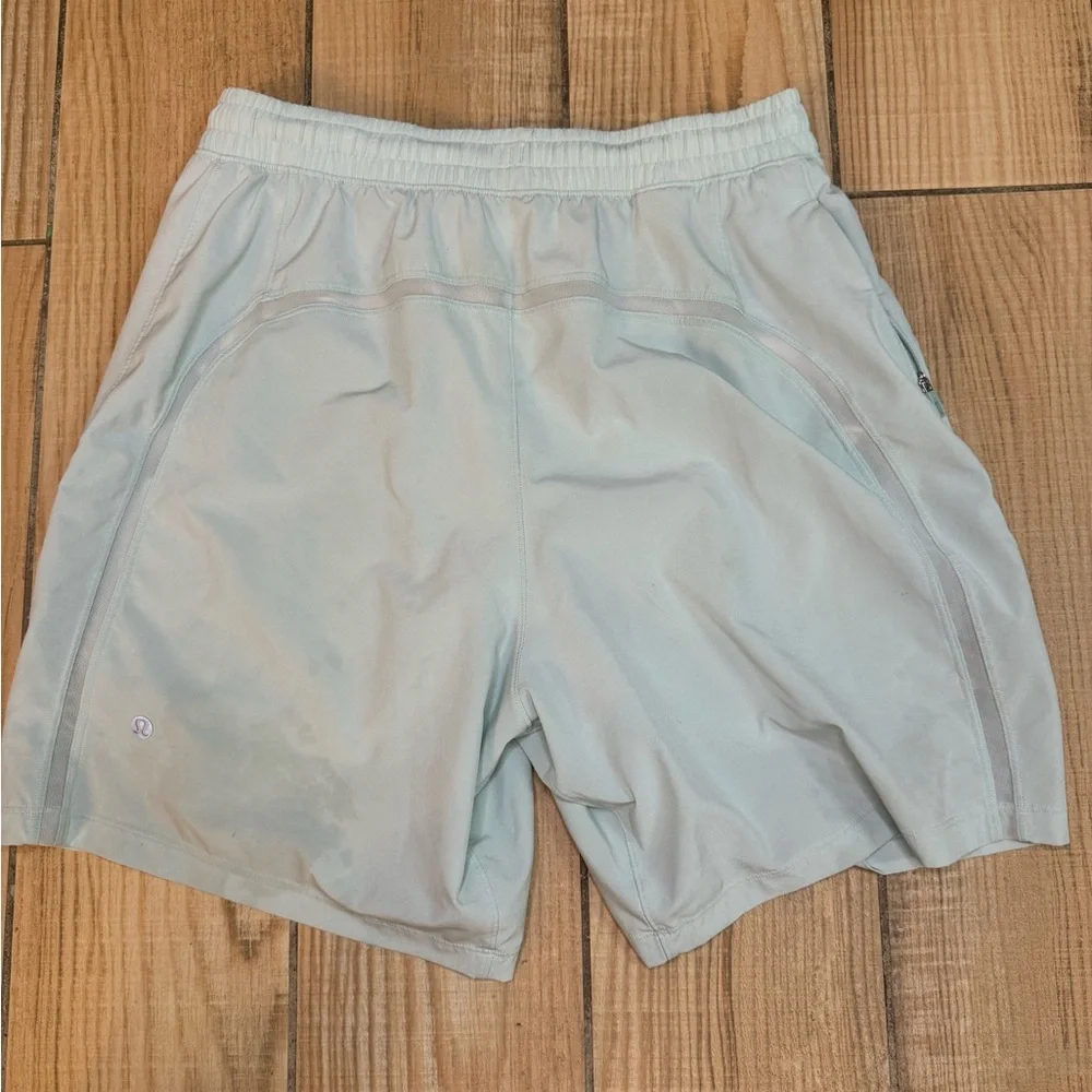 lululemon athletica Mint Green Athletic Shorts - Picture 4 of 6
